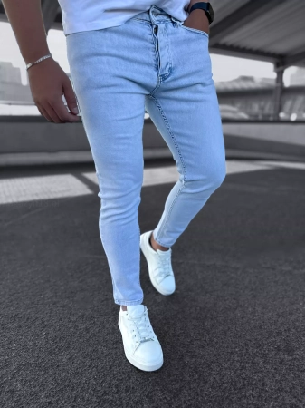 Spodnie męskie jeansowe Slim Fit jeans 81-86 dopasowane